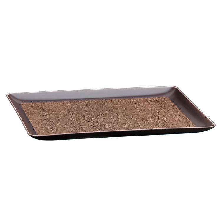 Coffee Italia | Versatile 11" x 13" tray displaying hospitality room amenities.