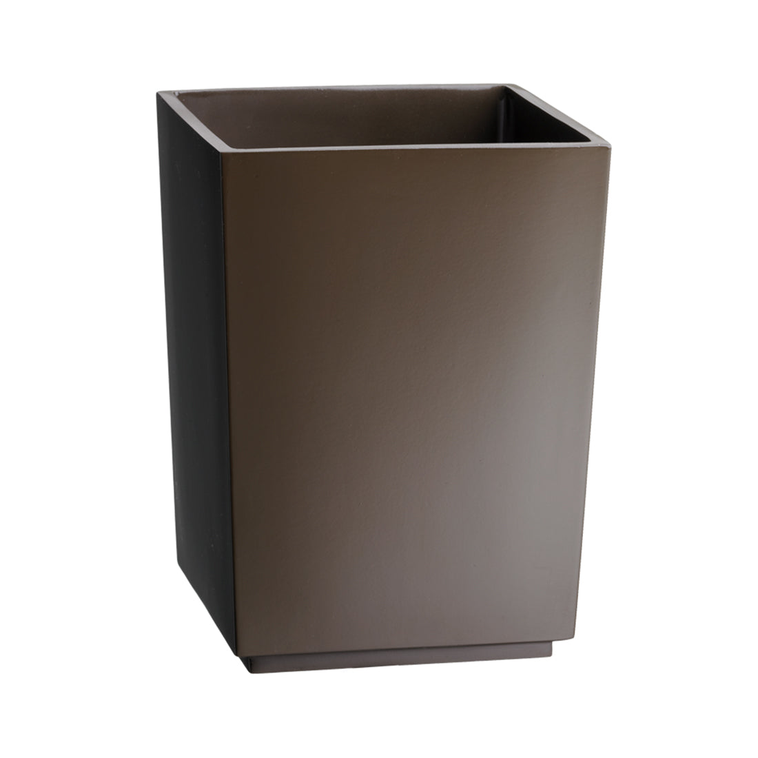 Chocolate | Image of the Erwyn Products Hemmingway 8qt Wastebasket