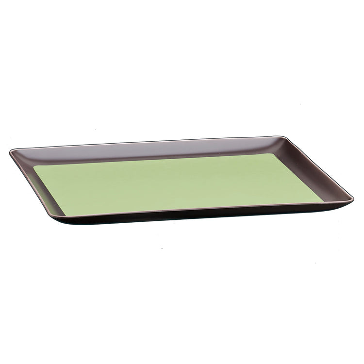 Mint Green | Core leatherette tray complementing luxury hotel decor.