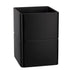 Black | Image of the Malibu 8qt Wastebasket from Erwyn Products