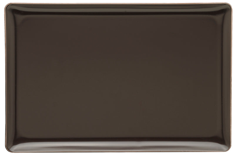 Chocolate | Wake Up Call 11" x 17" molded tray designed for easy serving, featuring a spacious surface and sturdy construction for everyday use.