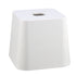 White | Image of the eco-friendly Madison Boutique Tissue Box Cover for sustainable hotels.