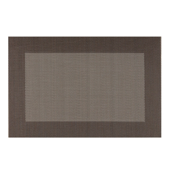 Bronze | Elegant Two-Tone placemats in a set of six, crafted to enhance your table setting with a sophisticated blend of colors