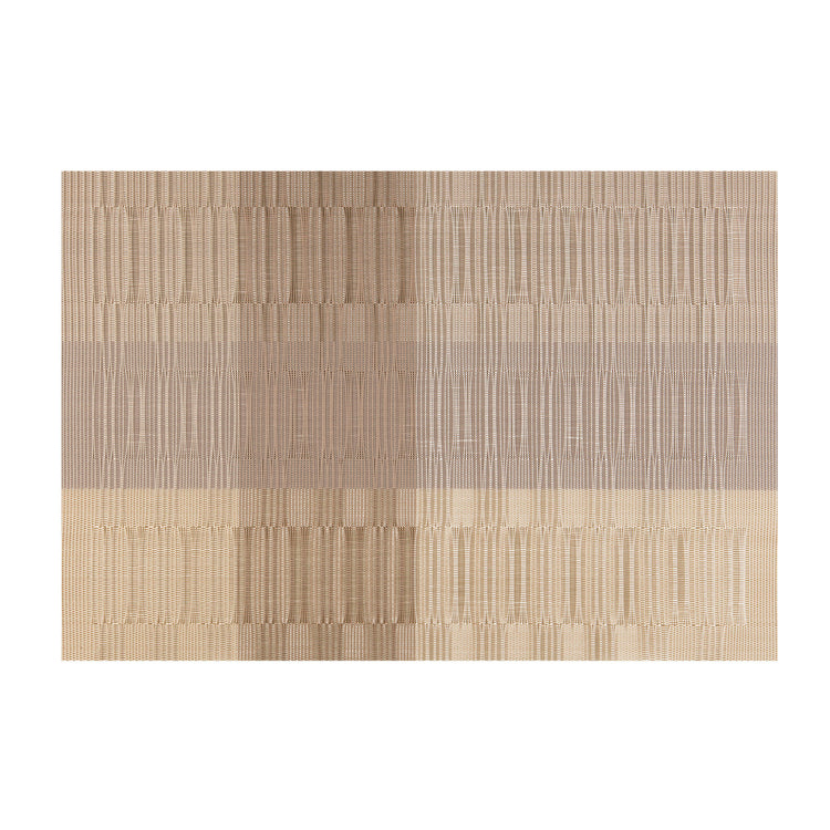 Champagne | Elegant bamboo placemats in a set of six, offering a modern and eco-friendly way to enhance your dining experience with a warm, natural aesthetic.