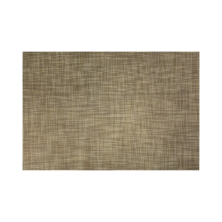 Gold | Set of six Grasscloth placemats made from natural materials, offering a textured and earthy aesthetic that enhances any dining table setting.