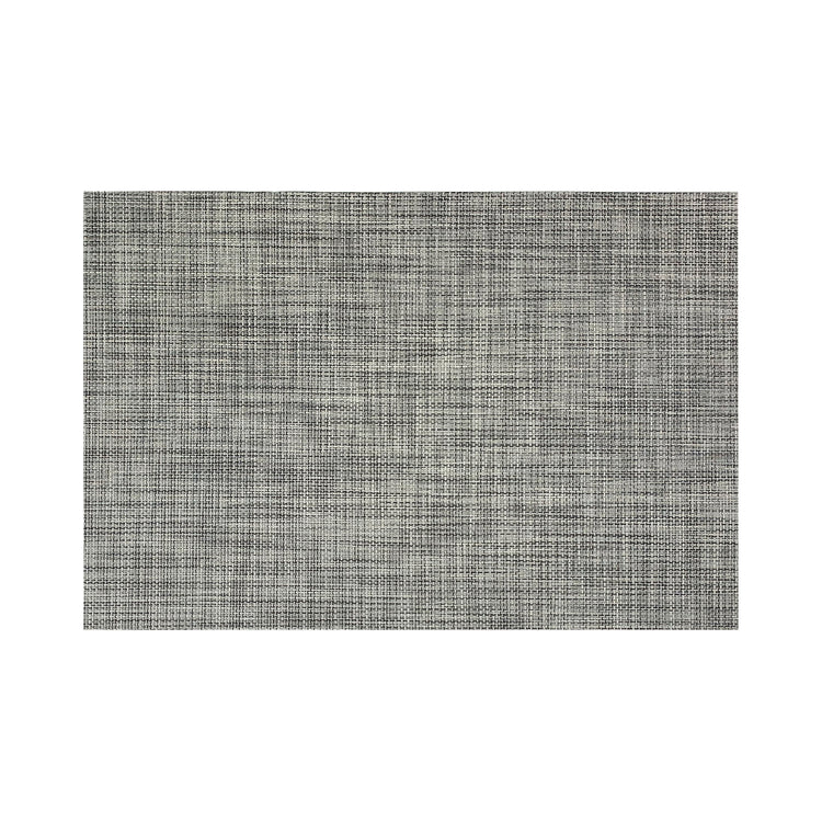 Charcoal | Stylish Grasscloth placemats in a set of six, featuring a unique woven design that adds warmth and sophistication to your dining experience.