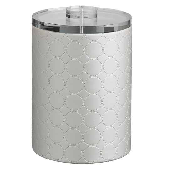 Linen | Elegant Mad Men Tall Ice Bucket featuring a luxurious quartz cover, perfect for upscale gatherings and events.