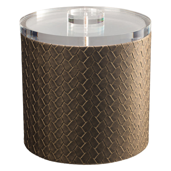 Pyrite | Elegant San Remo 2qt Ice Bucket featuring a sleek quartz cover, perfect for serving ice at upscale gatherings.