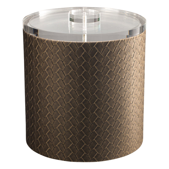 Pyrite | Elegant San Remo 3qt Ice Bucket featuring a stylish quartz cover, perfect for serving ice at upscale events.