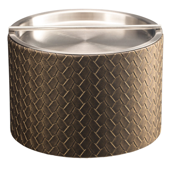 Pyrite | Sleek San Remo Mesa Ice Bucket featuring a durable stainless cover, perfect for keeping ice chilled and accessible at parties.