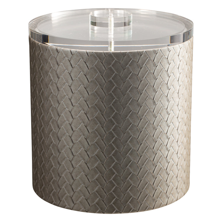 Patina | Chic San Remo 3qt Ice Bucket with a sleek quartz lid, ideal for keeping beverages chilled and adding sophistication to your bar.