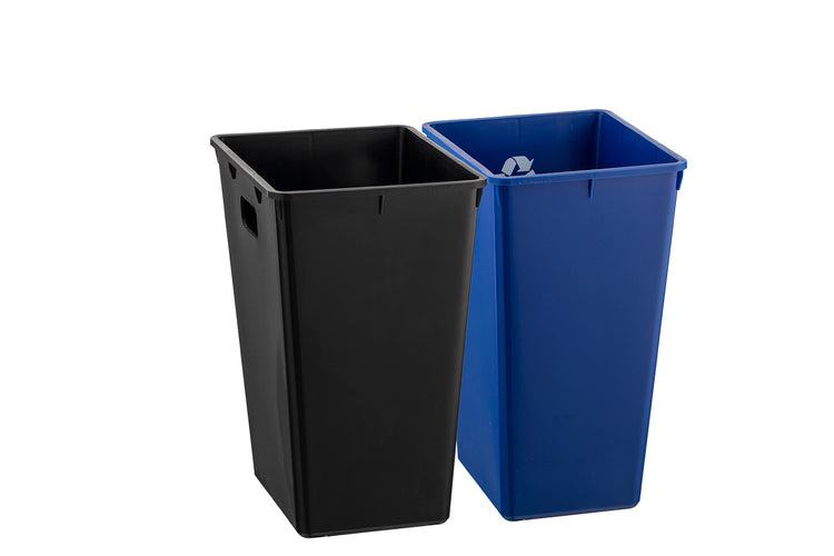 Wastebasket Liner: Cordoba Recycle Liner w/ Lip