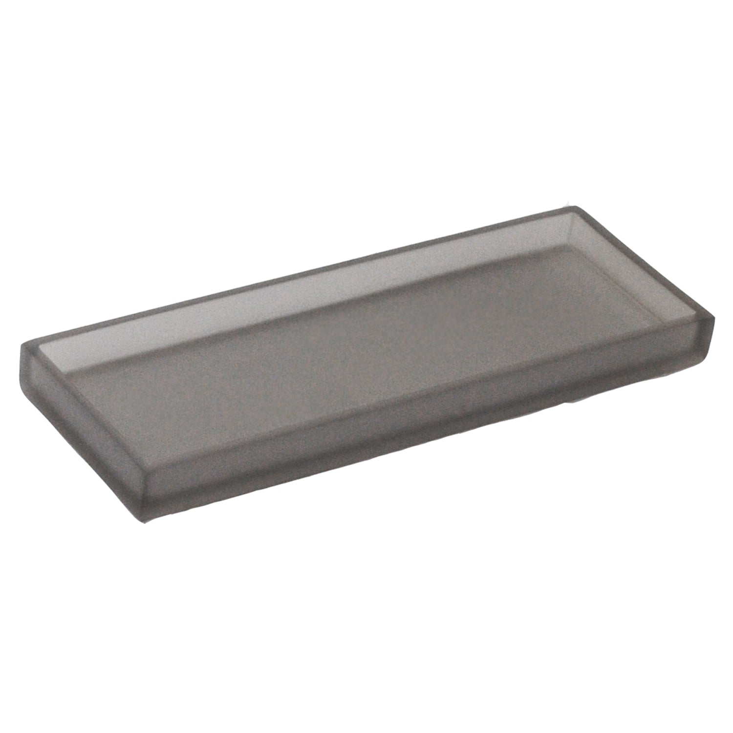 Gray Frost | Contemporary Ghost amenity tray with a minimalist style, ideal for displaying guest amenities in upscale hospitality settings.