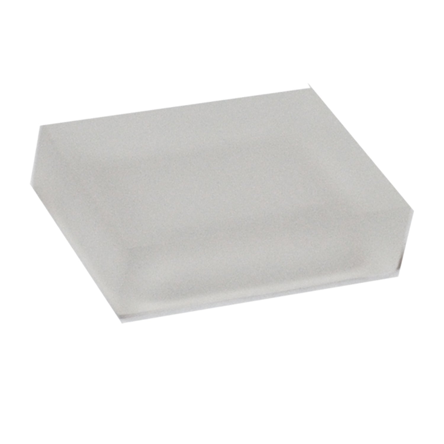 White Frost | Stylish Ghost rectangle soap dish with a minimalist aesthetic, perfect for enhancing the elegance of luxury hotels and spas.