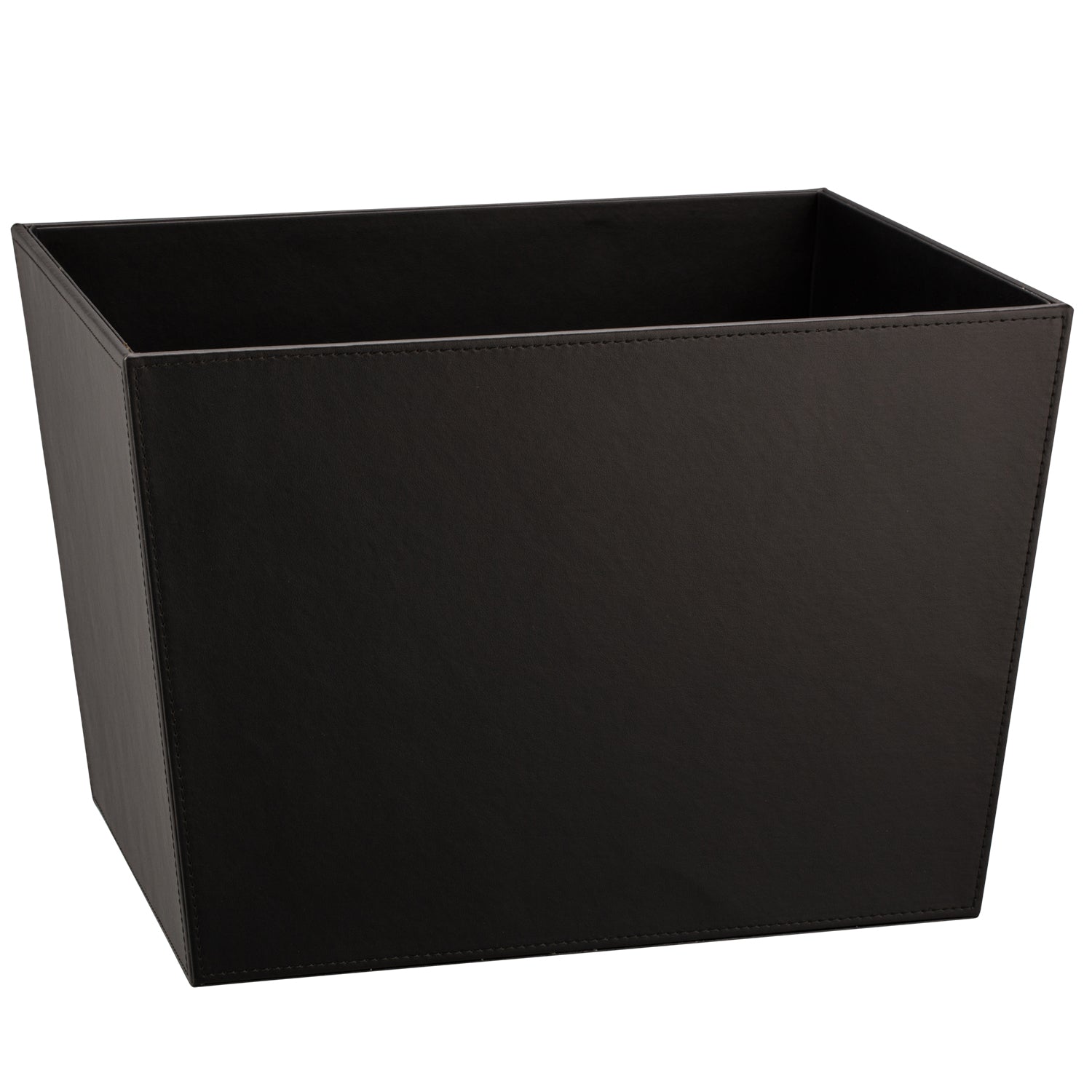 Black | Cordoba 32qt Family Recycle Wastebasket, perfect for organizing recyclable materials.