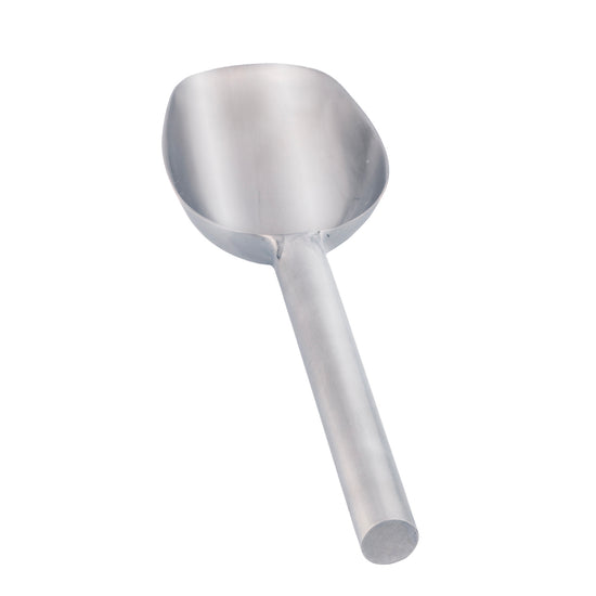 Brushed Stainless Steel | chic ice scoop designed for durability and ease of use, perfect for effortlessly transferring ice to drinks or coolers.