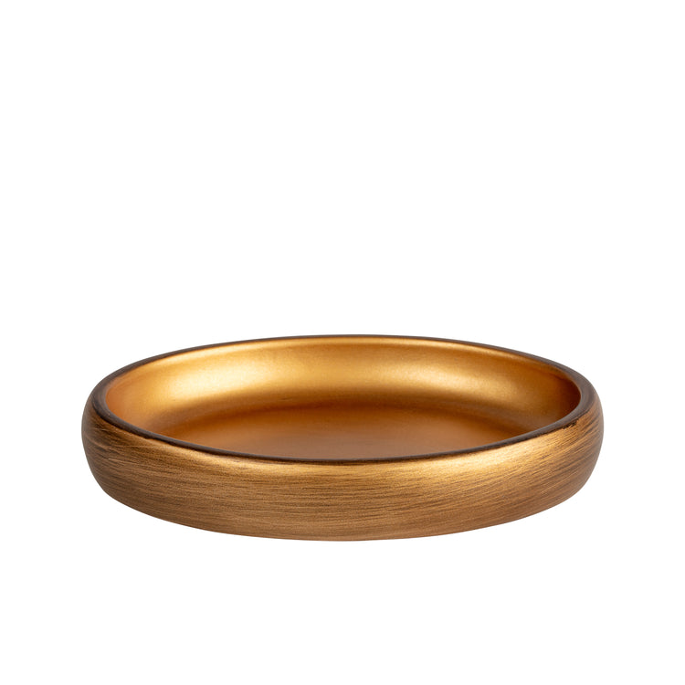 Gold | Urban Oasis soap dish designed for both functionality and aesthetic appeal, enhancing hotel sink areas.