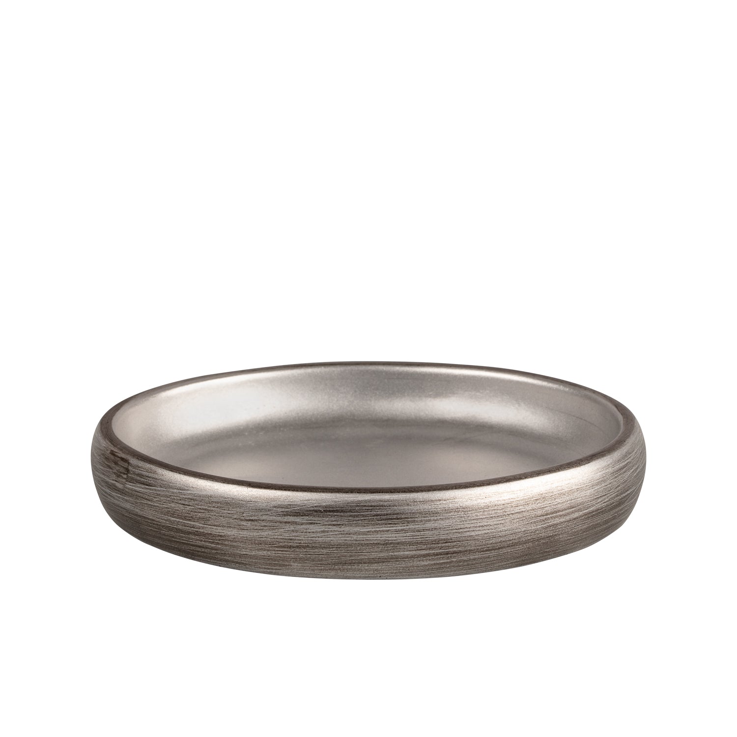 Silver | Urban Oasis soap dish designed for everyday use in hotel or resort bathrooms.