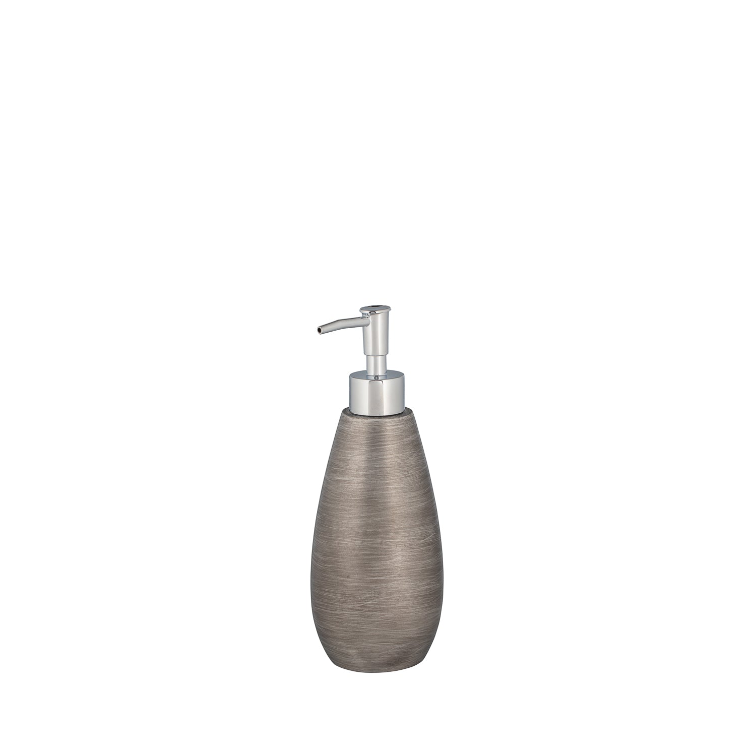 Silver | Urban Oasis lotion pump designed for effortless dispensing, making it easy to use in bathrooms.