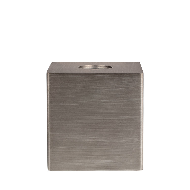 Silver | Urban Oasis tissue box holder that provides a chic way to store tissues without compromising on style.