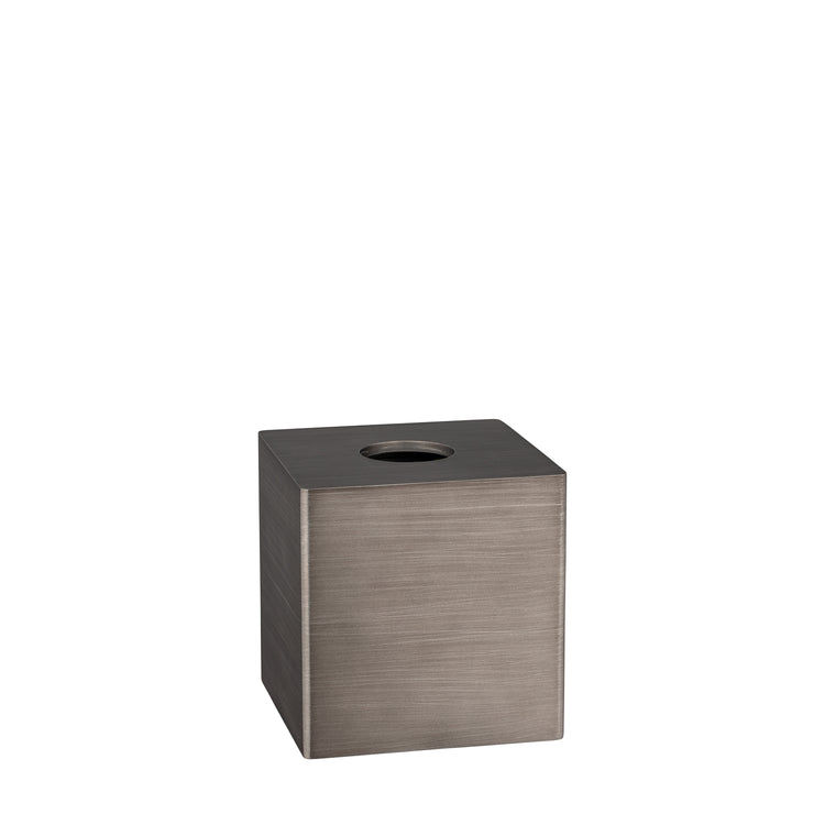 Silver | Urban Oasis tissue box holder featuring an eye-catching design, perfect for enhancing guest experiences. 