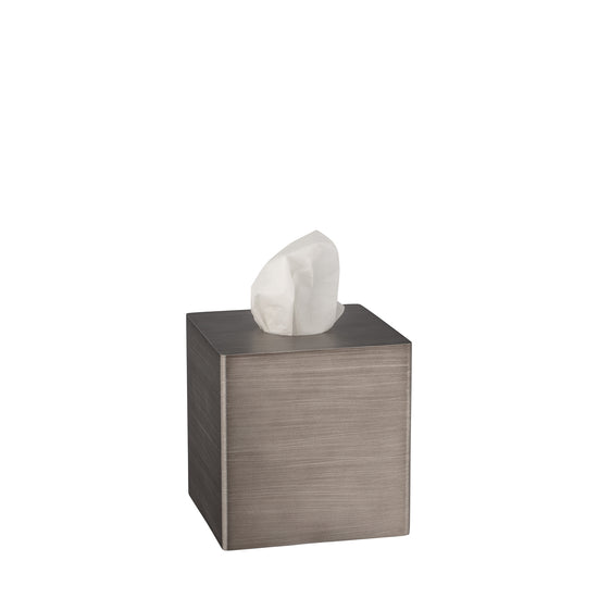 Silver | Urban Oasis boutique tissue box holder that effortlessly combines elegance and functionality for everyday use.