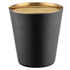 Black & Gold | Stylish Metropolis Lily Ice Bucket featuring a sleek design, perfect for keeping beverages chilled at gatherings or events while adding a touch of elegance to any setting.