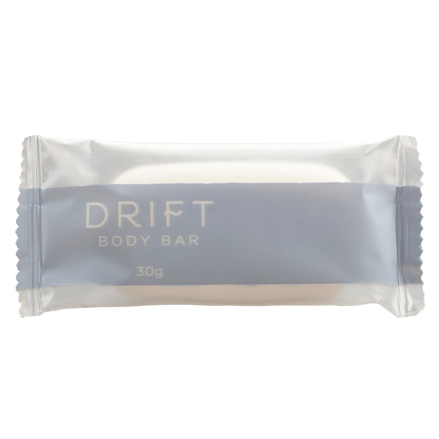 DRIFT White Rectangle Massage Bar, a soothing and moisturizing skincare bar, designed to provide guests with a relaxing massage experience.