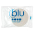 BLU White Round Body Soap Bar, designed for hotel guest use, offering a refreshing and luxurious cleansing experience with a smooth, gentle formula.